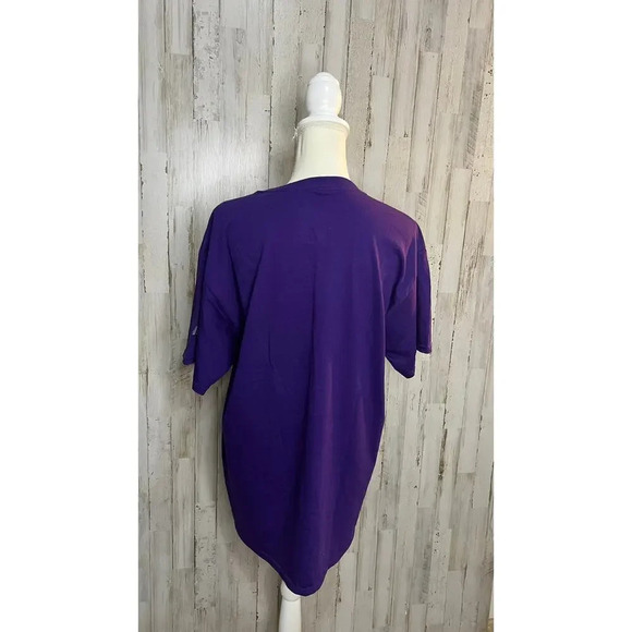 Reebok Men's‎ Size Large Purple Clemson Tigers Game Day T-Shirt Graphic Print - Picture 3 of 5